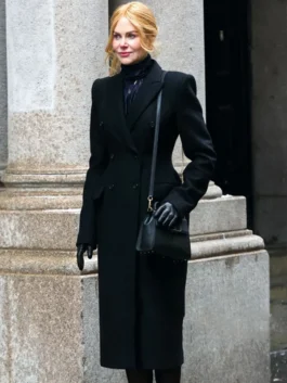 Babygirl Nicole Kidman Black Trench Coat