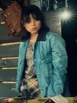Beetlejuice Beetlejuice 2024 Astrid Deetz Blue Denim Jacket