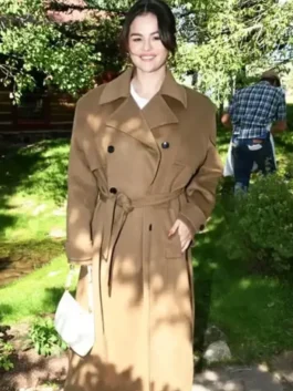 Emilia Perez Selena Gomez Trench Coat