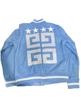 Givenchy Stars Cropped Varsity Jacket