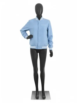 Givenchy Stars Cropped Varsity Jacket