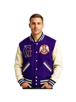 Gucci Purple Varsity Jacket