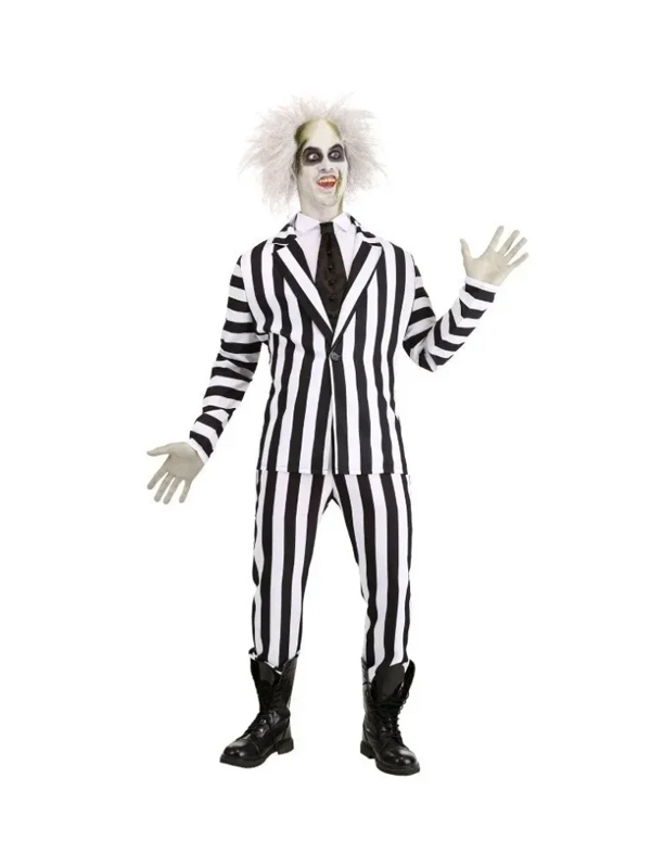 Halloween Beetlejuice Adult Suit