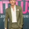 It Ends with Us Ryan Reynolds Suit