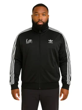 KoRn x Adidas Black Track Jacket