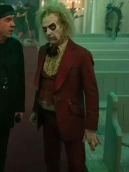 Michael Keaton Red Suit