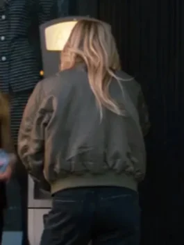 Nobody Wants This 2024 TV Series Justine Lupe Green Bomber Jacket