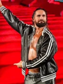 Seth Rollins Leather Jacket