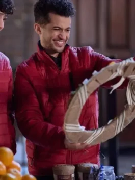 The 5-Year Christmas Party Jordan Fisher Red Jacket