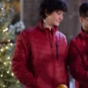 The 5-Year Christmas Party Katie Findlay Red Jacket