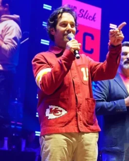 Big Slick Celebrity Weekend Paul Rudd Chiefs Jacket