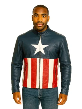 Captain America Jon Bon Jovi Concert Jacket