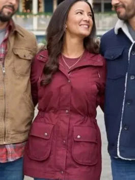 Christmas Under the Lights Heather Hemmens Parka Jacket