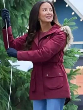 Christmas Under the Lights Heather Hemmens Parka Jacket