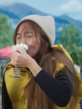 Hello Love Again Kathryn Bernardo Yellow Puffer Vest
