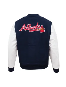 MLB Atlanta Braves Wool Varsity Jacket