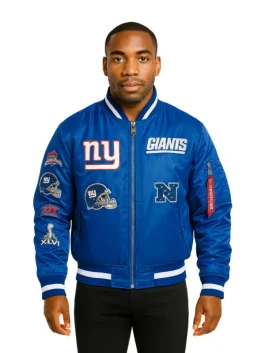 New York Giants Bomber Jacket