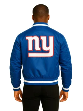 New York Giants Bomber Jacket (Back)