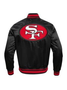 San Francisco 49ers Retro Satin Jacket.