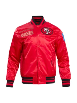 San Francisco 49ers Retro Satin Jacket..