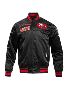 San Francisco 49ers Retro Satin Jacket