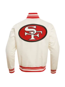 San Francisco 49ers Retro Satin Jacket.