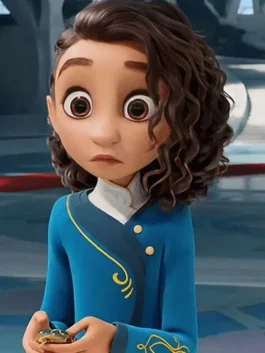 Spellbound Princess Ellian Blue Coat