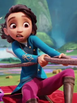 Spellbound Princess Ellian Blue Coat
