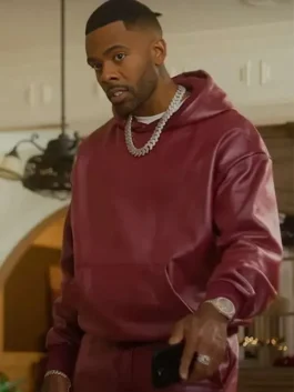 Style Me for Christmas Mario Maroon Hoodie