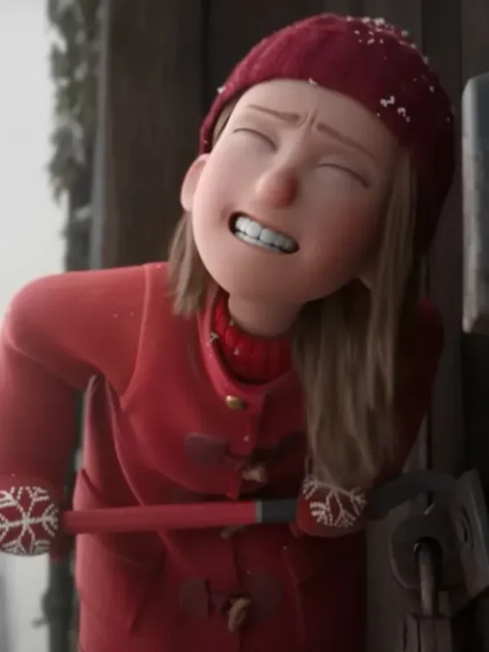 That Christmas Scarlett Wool Jacket