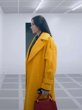 The Substance Demi Moore Coat