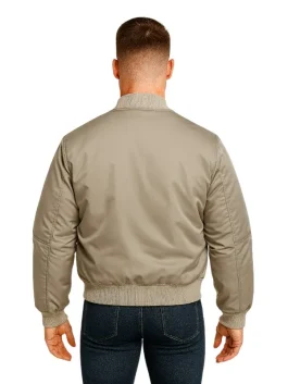 Trimmed Shell Bomber Jacket (Back)