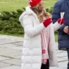 Trivia at St. Nick’s Tammin Sursok Shearling Puffer Coat