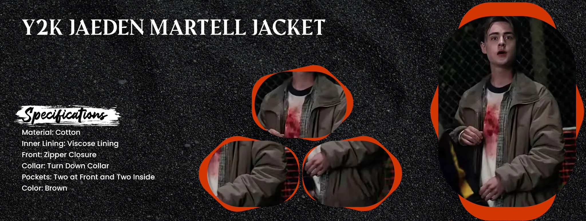 Y2K Jaeden Martell Jacket