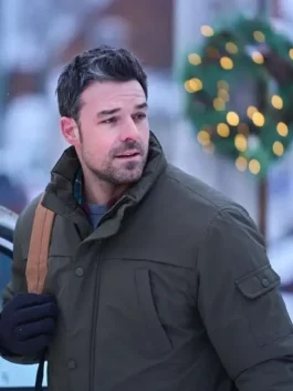 Christmas Under the Northern Lights Jesse Hutch Christmas Jacket Side Pose