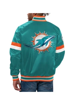 Miami-Home-Game-Full-Snap-Aqua-Dolphins-Starter-Jacket-Varsity-Back-Side