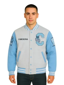 North Carolina Tar Heels Varsity Jacket – Premium NCAA OVO Edition