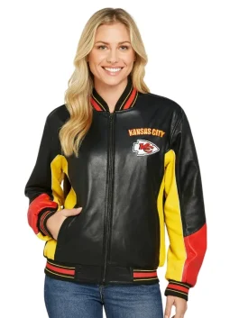 Taylor Swift Kansas City Chiefs Leather Jacket