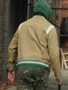 Demetrius Brown Jacket Back Side