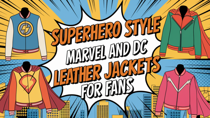 Superhero Jackets Marvel and DC Leather Jackets for Fans