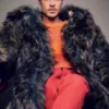 Tyler Durden Fur Jacket