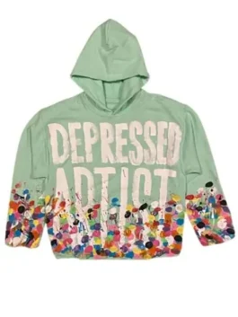 depressed artist hoodie