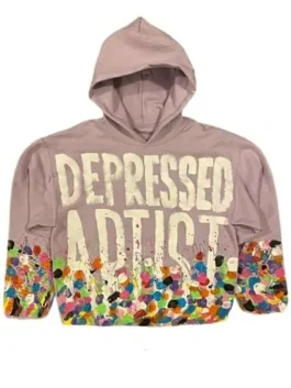 depressed artist hoodie