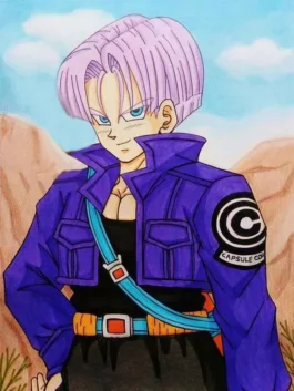 Dragon Ball Z Future Trunks Leather Jacket