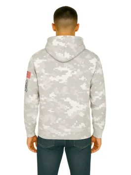 Steelers Salute to Service Arctic Camo Hoodie (Back)