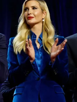 ivanka trump blue suit