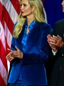 ivanka trump blue suit