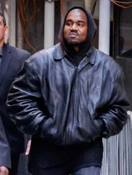 leather jacket kanye west