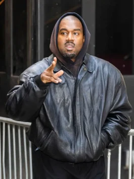 leather jacket kanye west