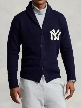 yankees cardigan